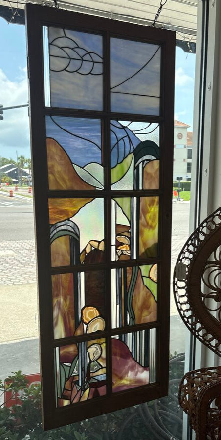 Stained Glass Art- Waterfall