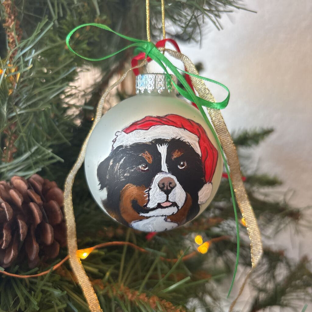 Hand Painted Glass Ornaments