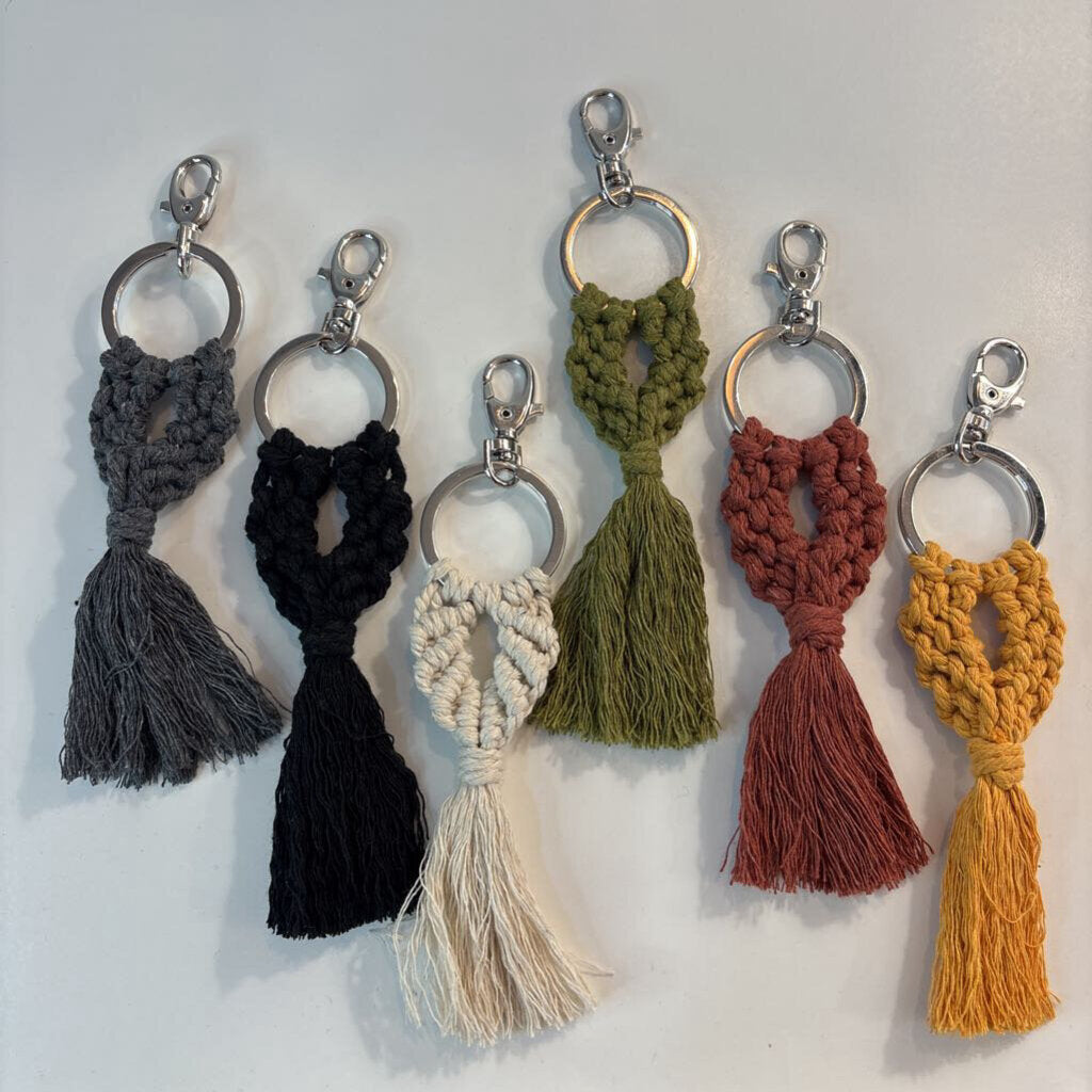 Kristen's Macrame Key Chain