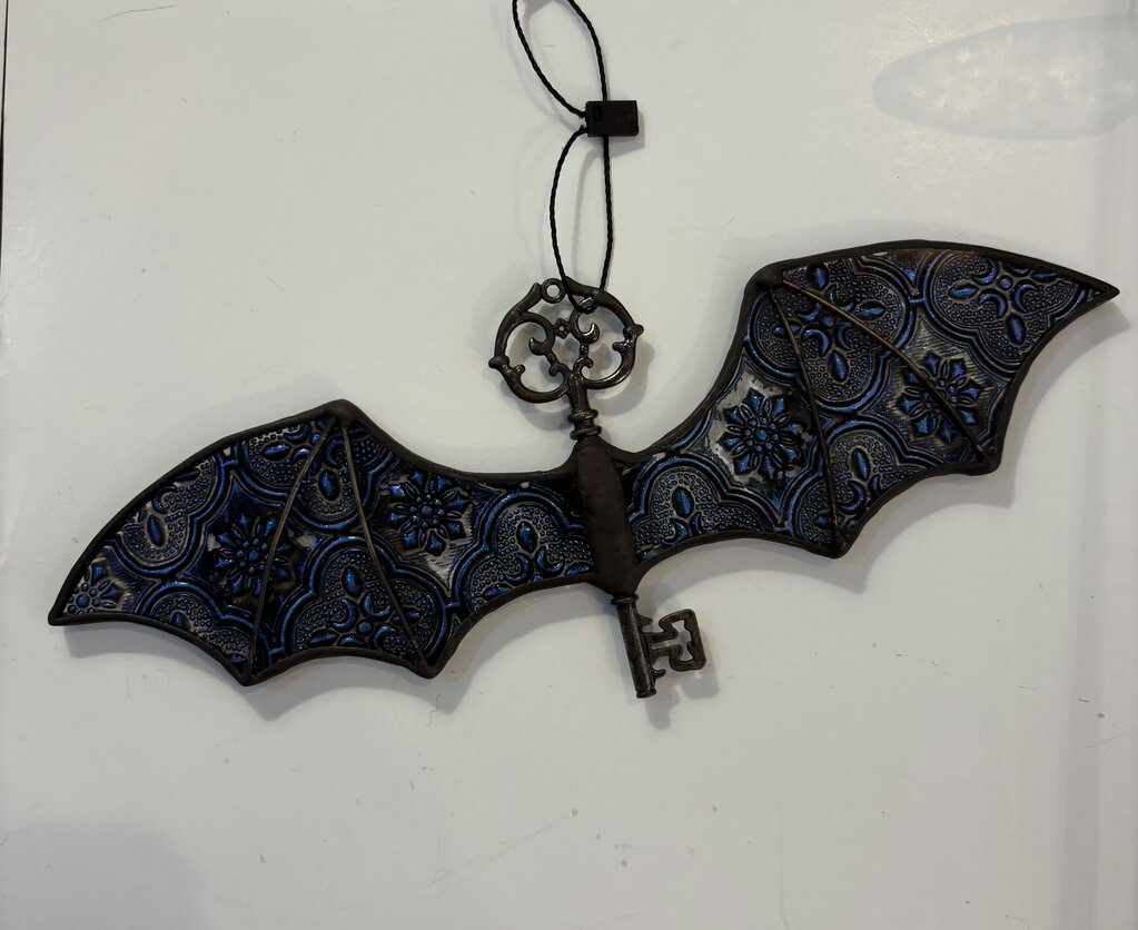 Stained Glass Art- Morisco Glass Key Bat