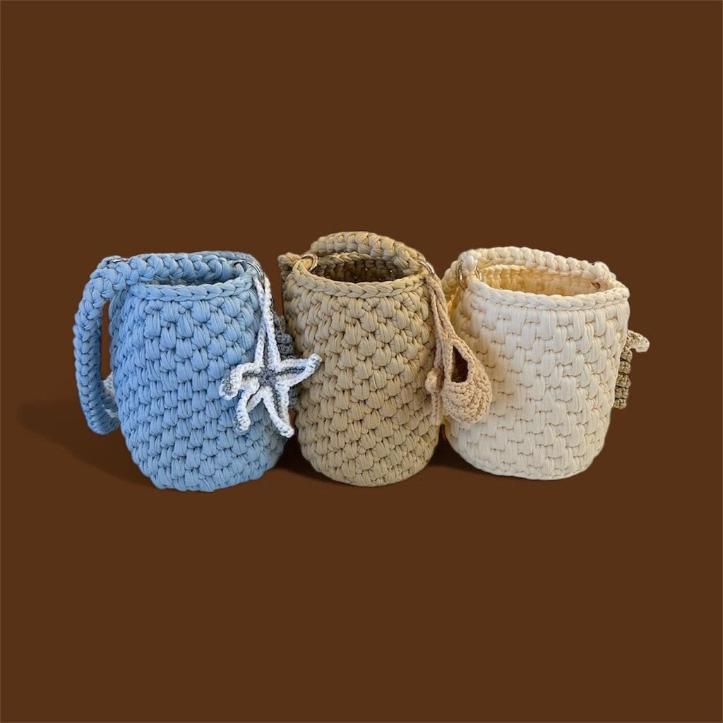 Handmade Crochet Bag- Bucket