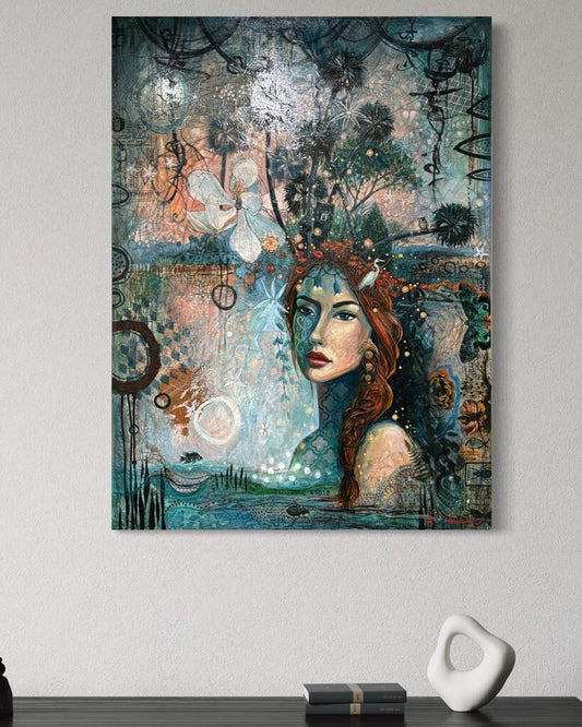 "Florida Nature Girl" Original