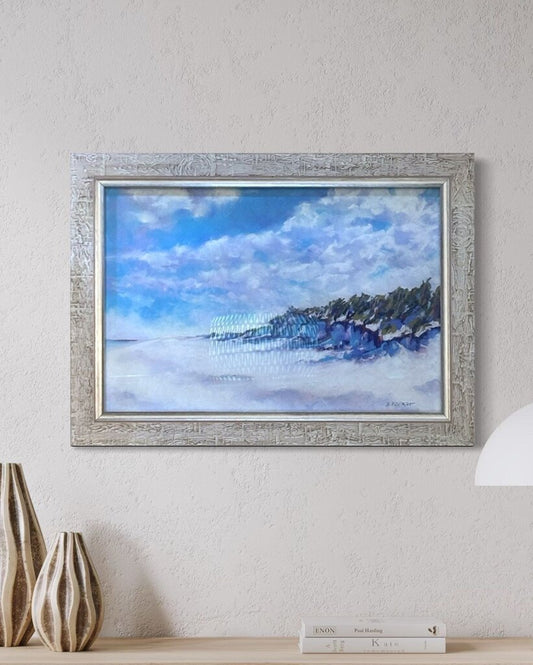 The Point-Honeymoon Island-Pastel Original