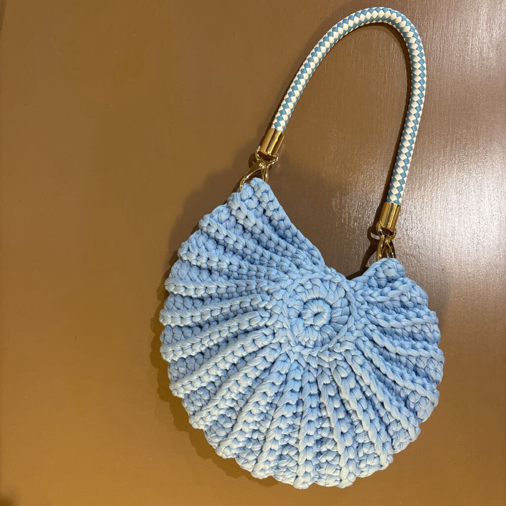 Handmade Small Seashell Crochet Bag