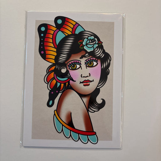 Tattoo Art Print 5 x 7