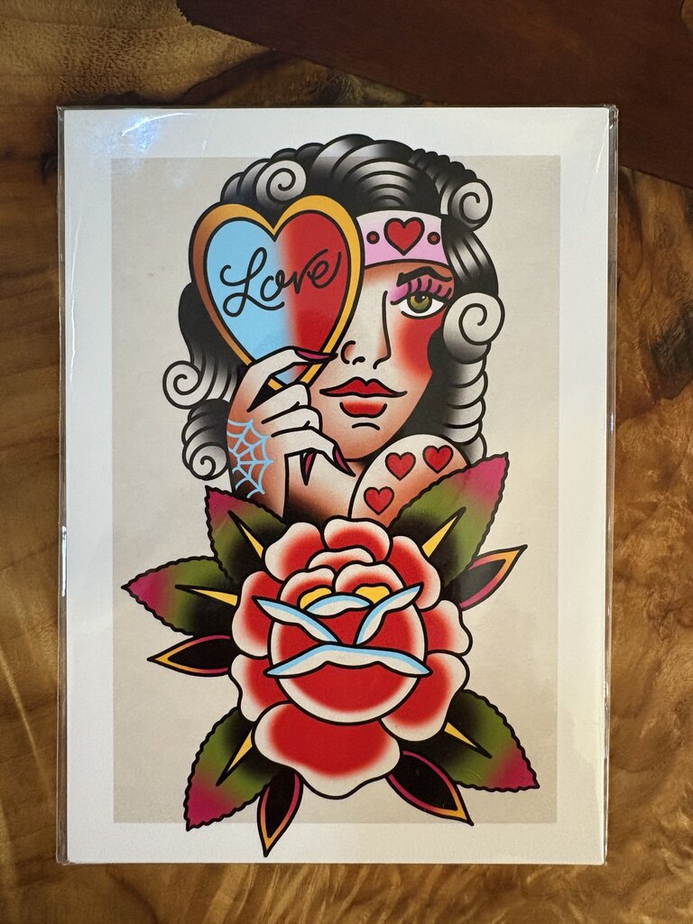 Tattoo Art Print 5 x 7