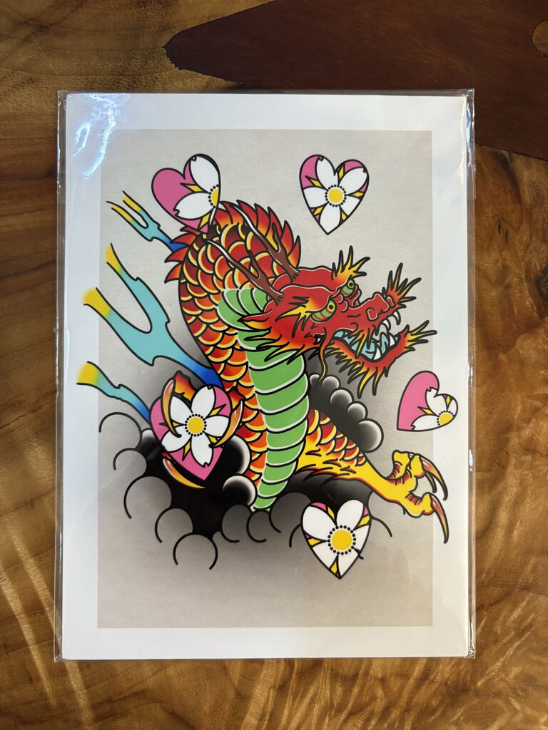 Tattoo Art Print 5 x 7
