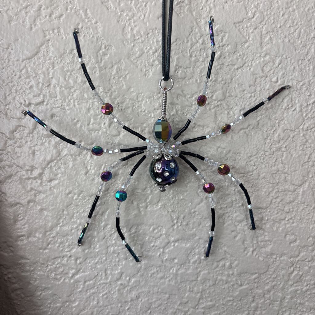 Handmade Beaded Spider