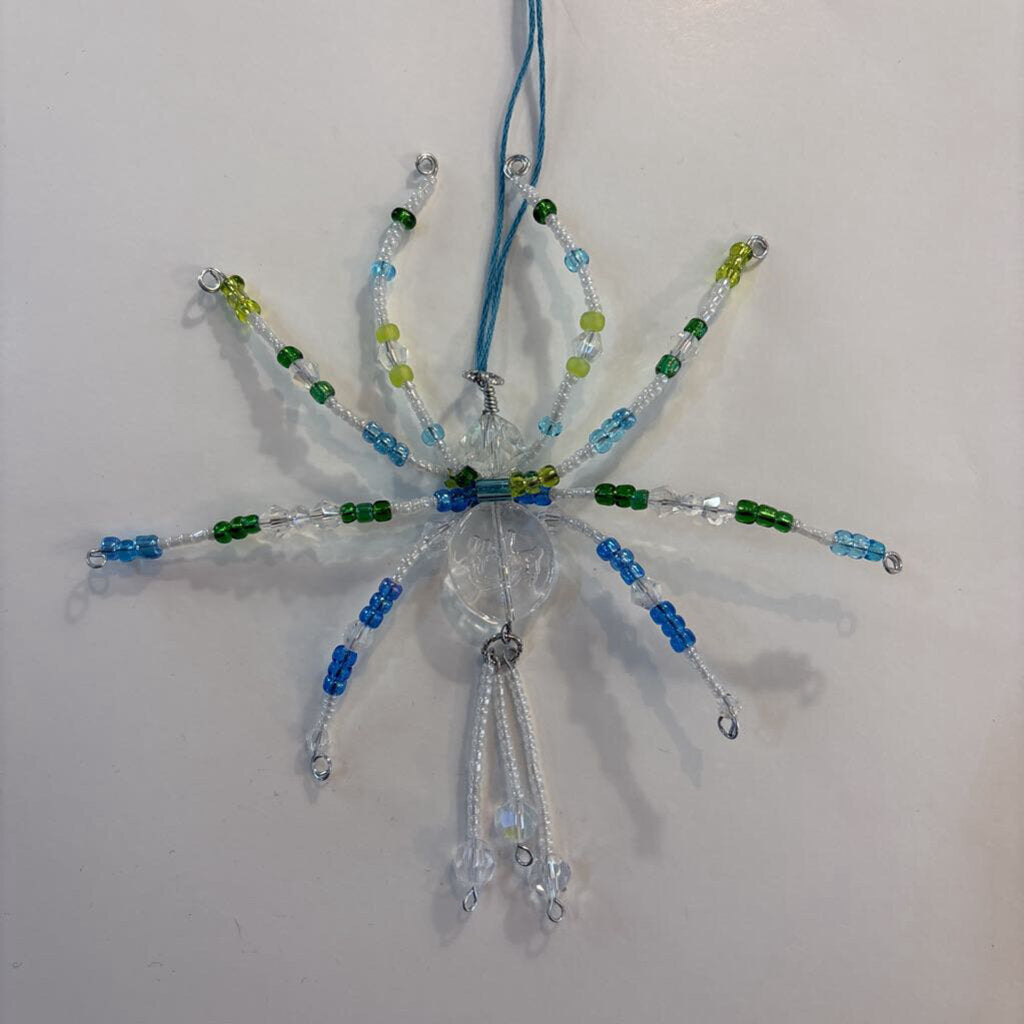 Handmade Beaded Spider