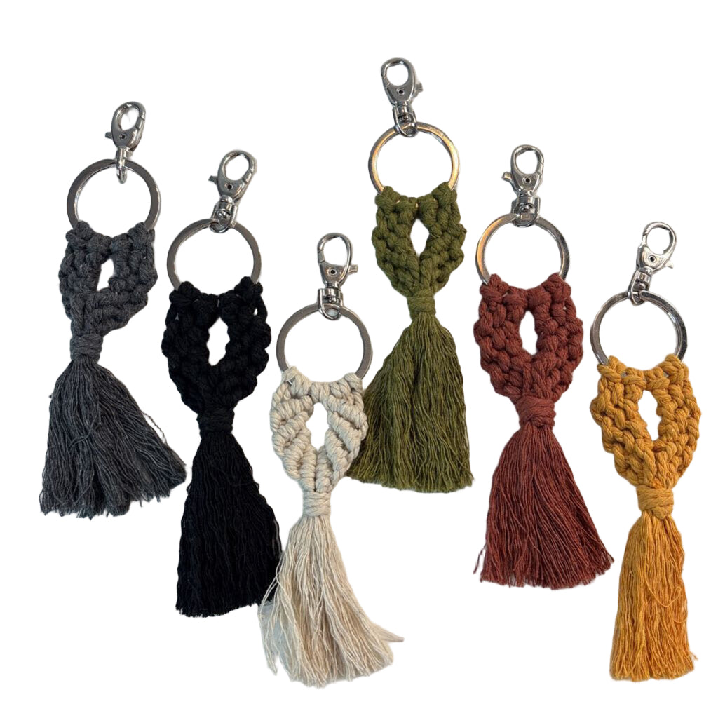 Kristen's Macrame Key Chain