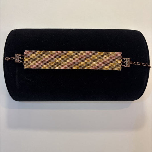 Handsewn Peyote Miyuki Bead Multi Bracelet