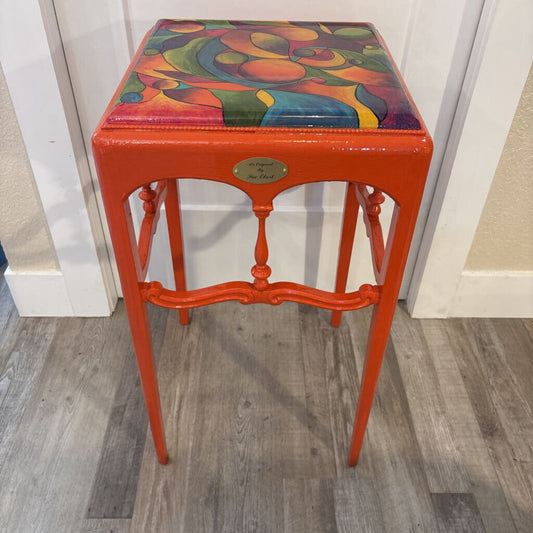 Hand Painted Accent Table