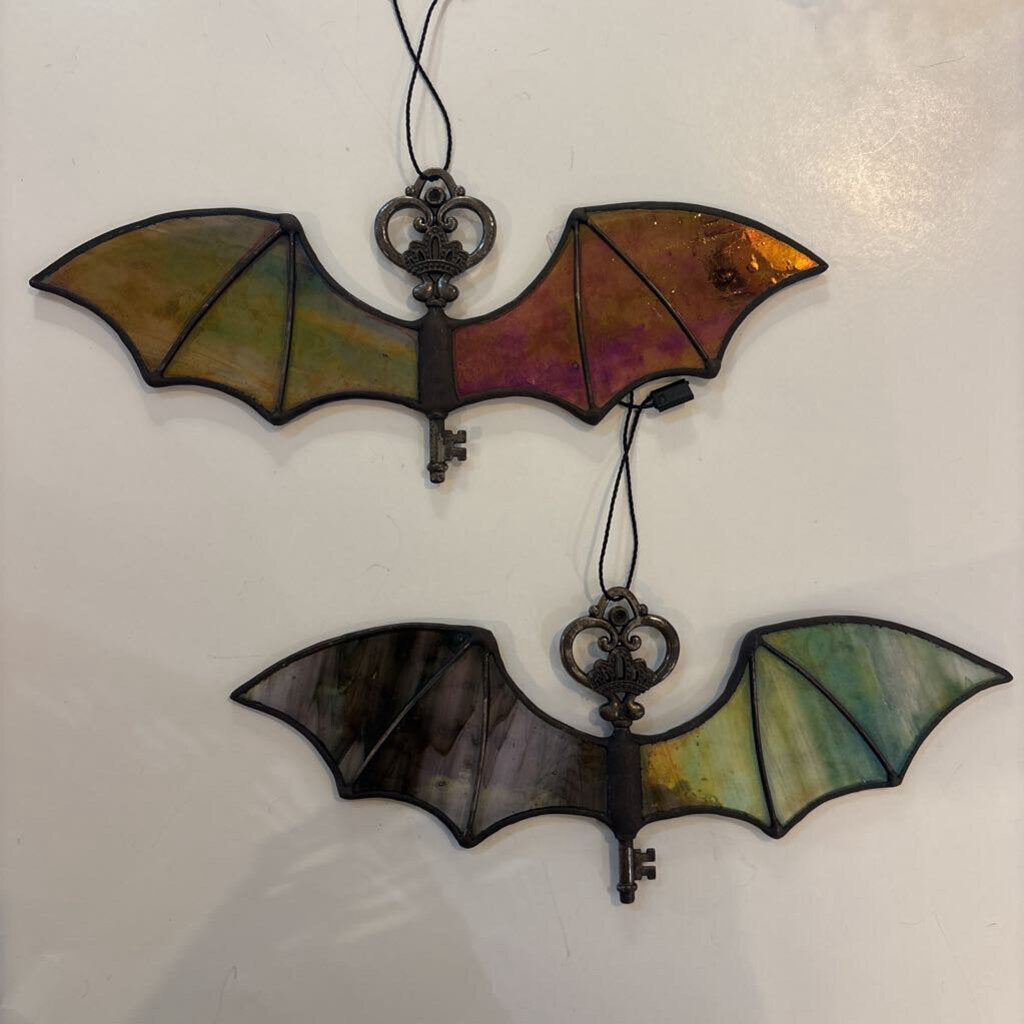 Stained Glass Art- Key Bat
