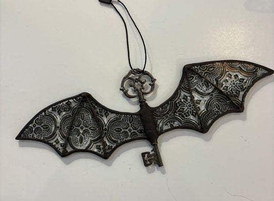 Stained Glass Art- Morisco Glass Key Bat