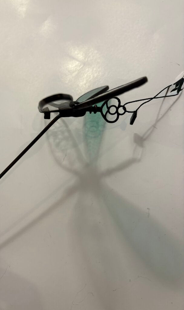 Stained Glass Art- Dragonfly Garden Stake