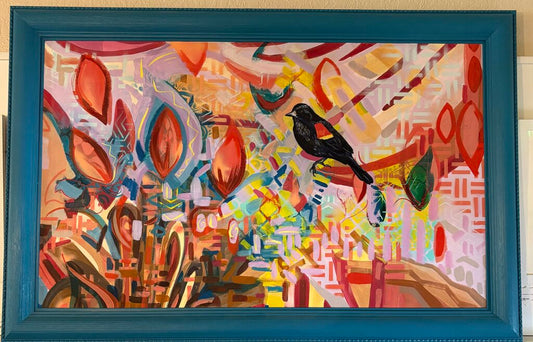 Red-Winged Blackbird - Original