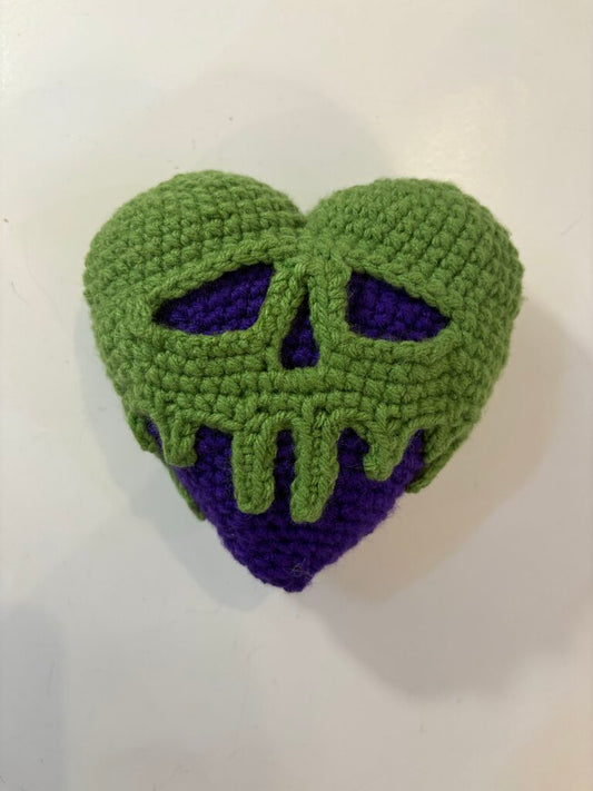 Handmade Crafty Critter- Purple Heart