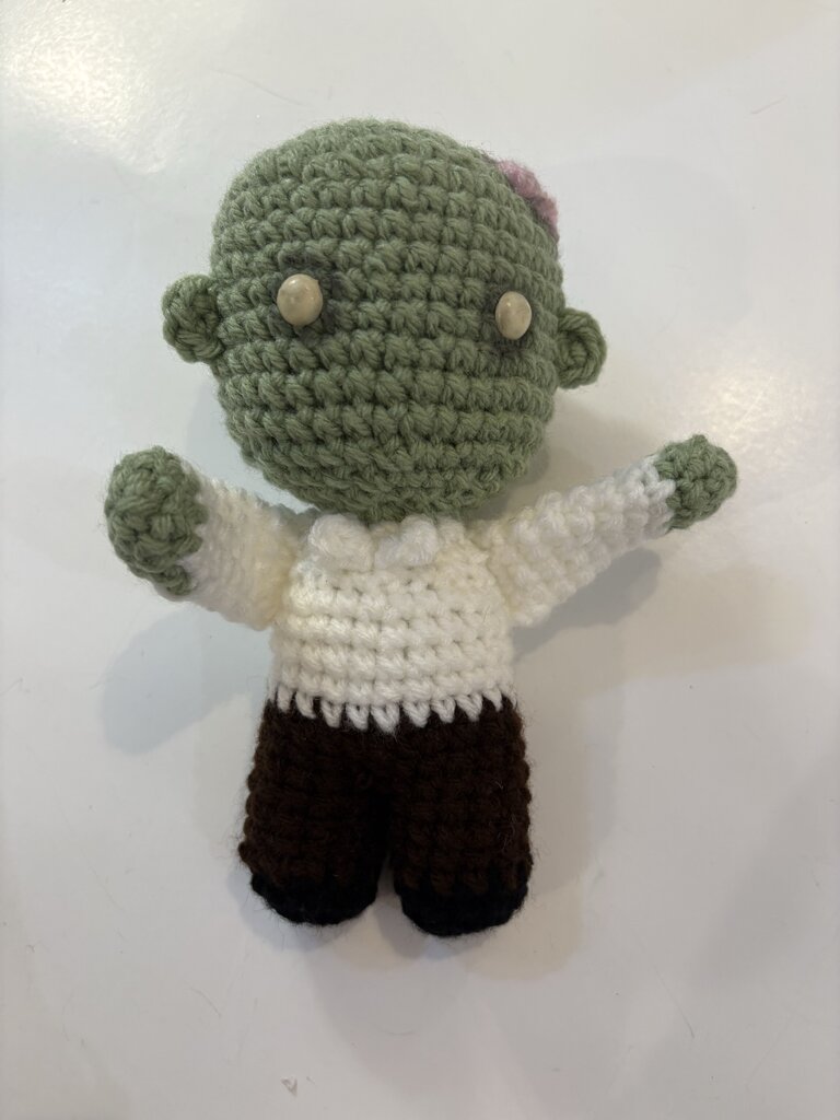 Handmade Crafty Critter- Zombie Doll