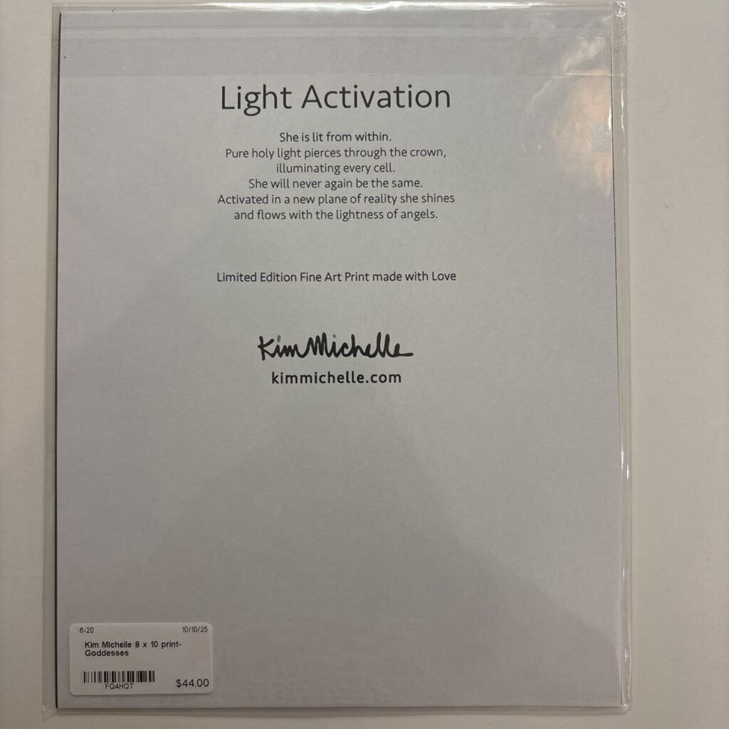 Kim Michelle 8 x 10 print- Goddesses