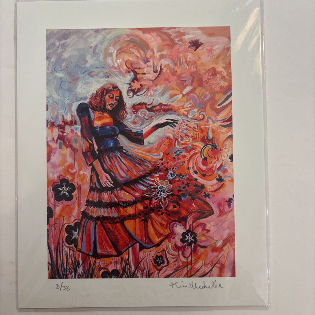 Kim Michelle 8 x 10 print- Goddesses