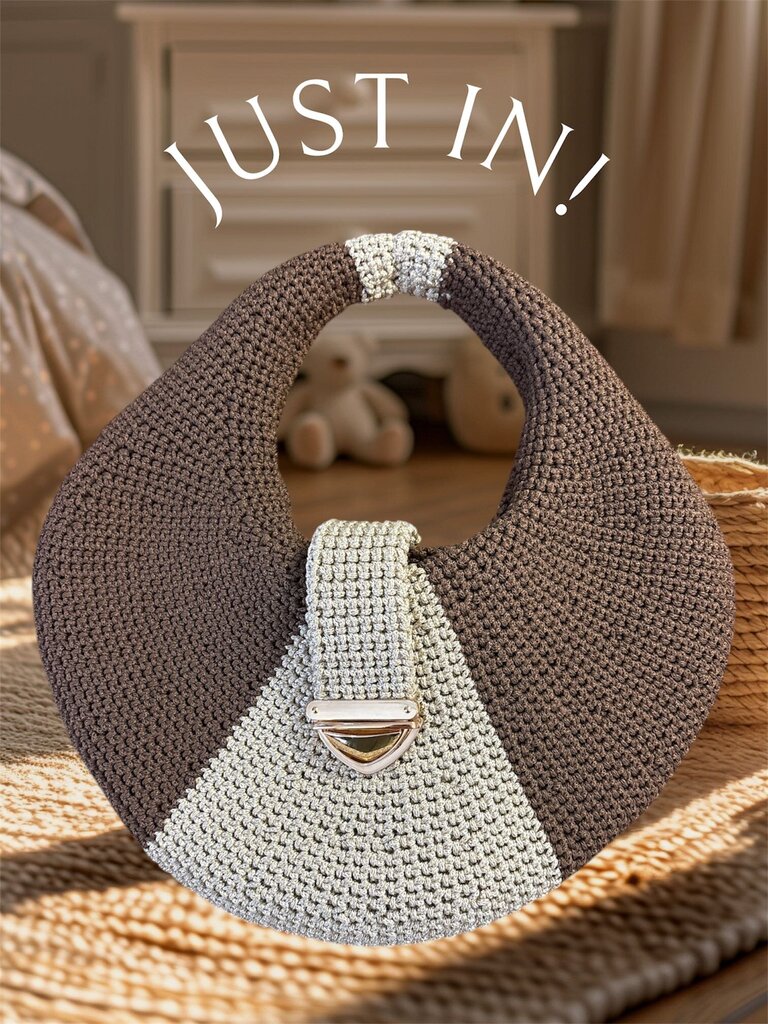 Handmade Crochet Bag- Nikki Round
