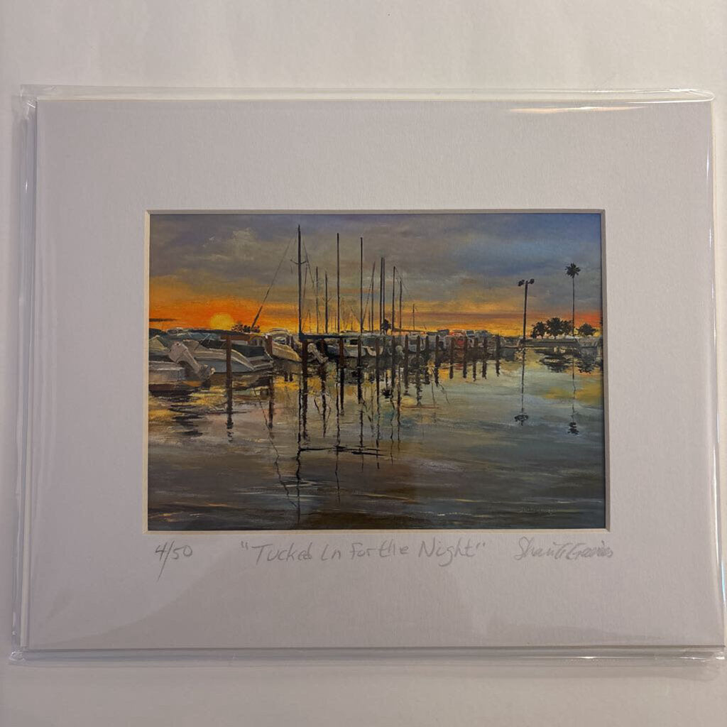 Tucked in for the Night #4- Giclee Print