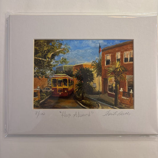 Hop Aboard #8- Giclee Print