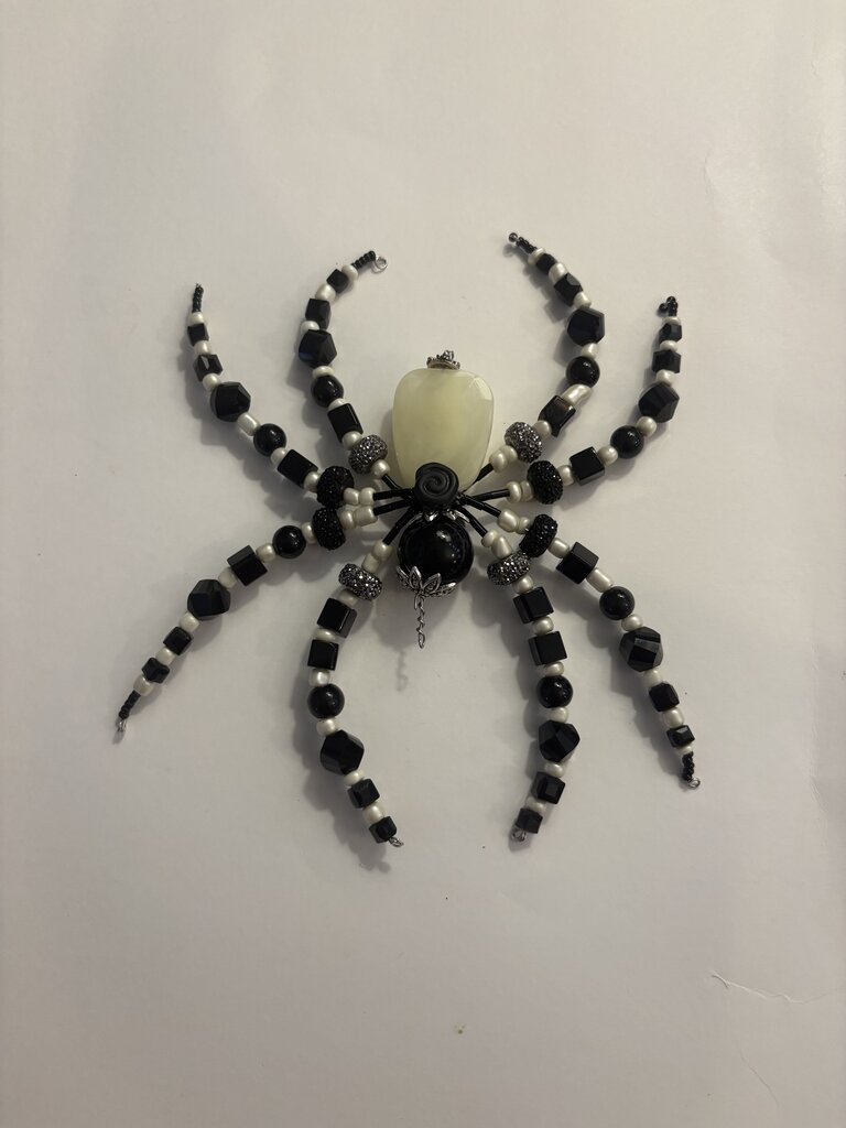 Handmade Beaded Spider Lg