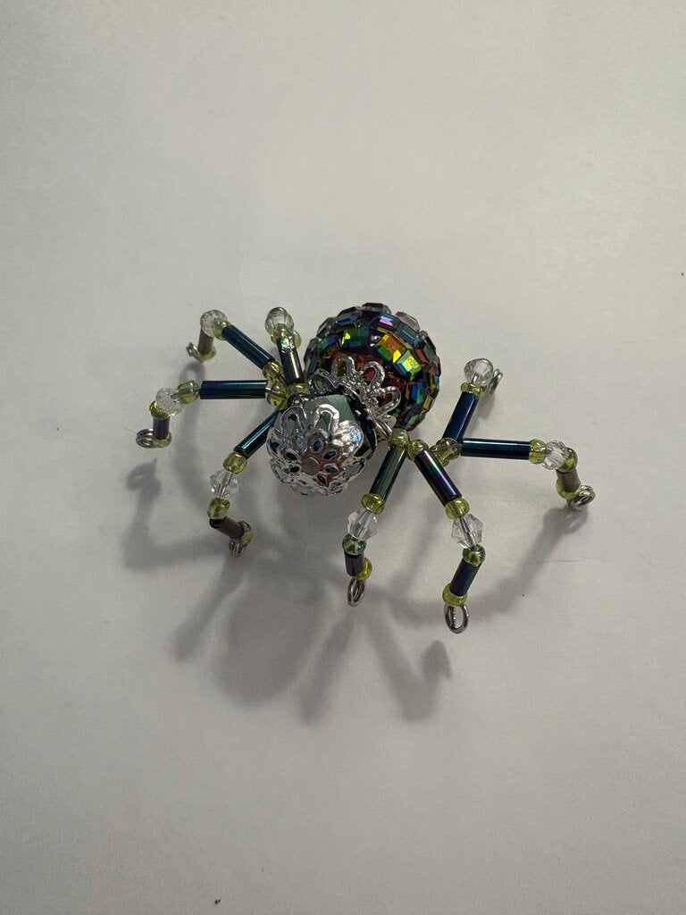 Handmade Beaded Mini Spider