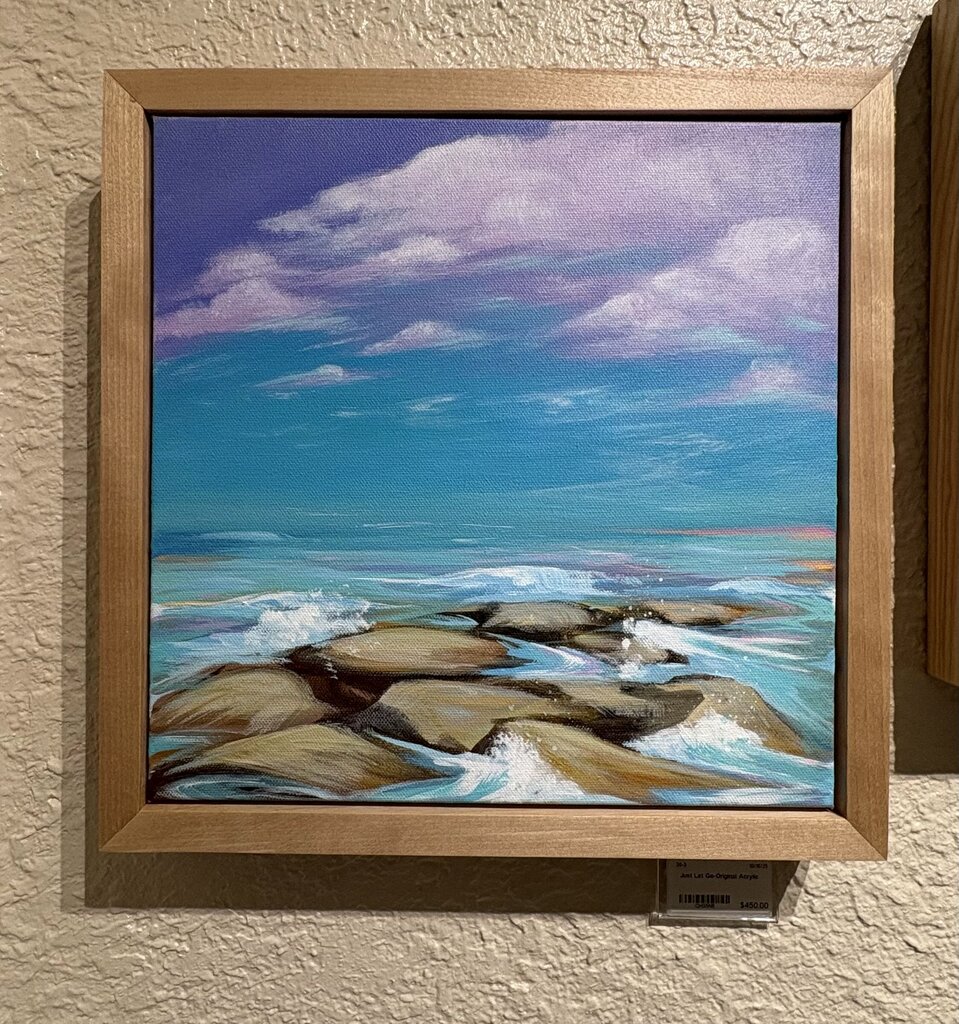 Just Let Go-Original Acrylic