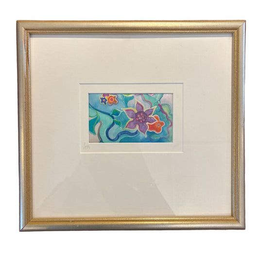 Viney Dream-Original Acrylic on Pillowed Silk