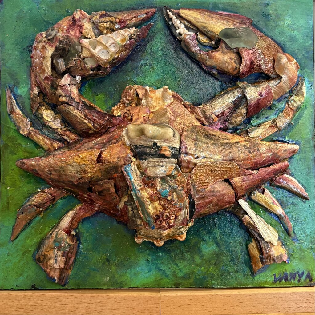 SeaShell Art- Crab