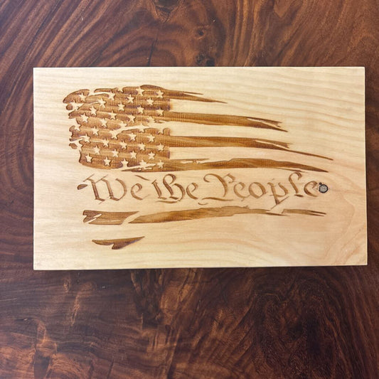 We The People - Pine Board