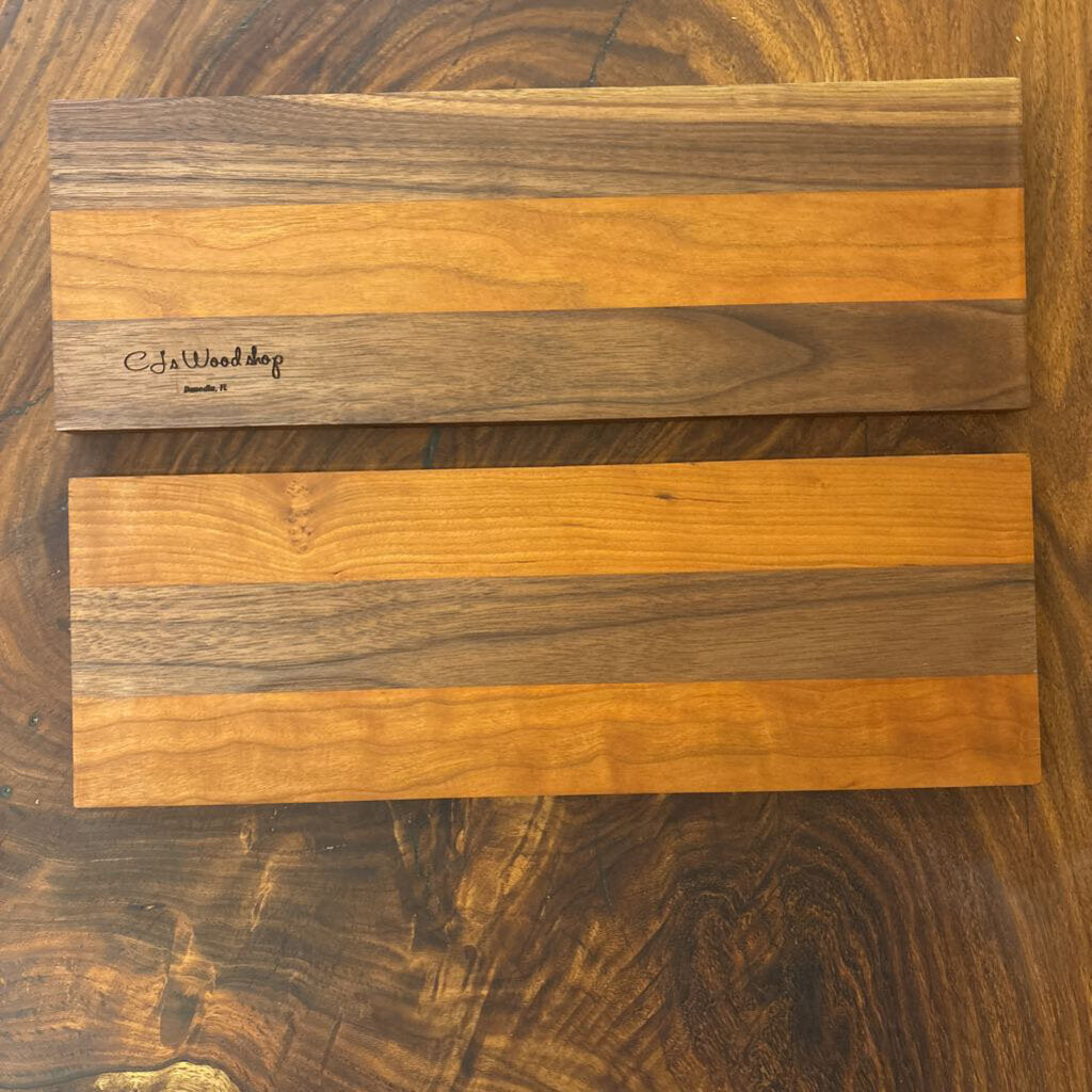 Cedar & Walnut Cutting Board