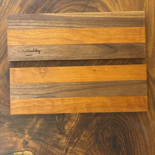 Cedar & Walnut Cutting Board