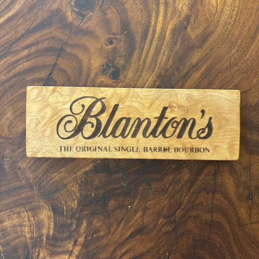 Blanton's Cedar Sign