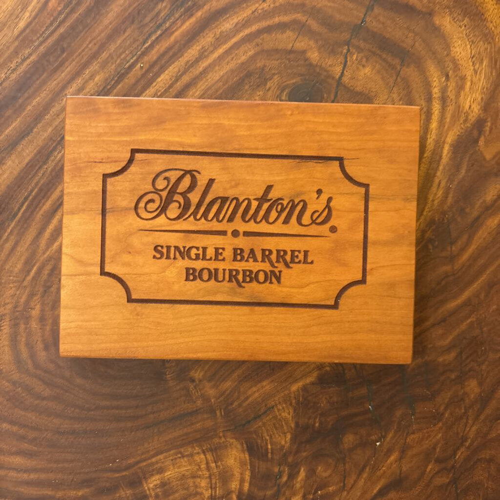 Blanton's Dark Cedar Sign