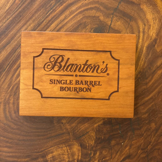 Blanton's Dark Cedar Sign