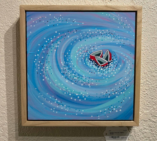 Summer Swirl #1- Original Acrylic