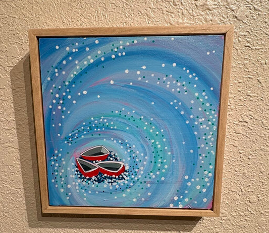 Summer Swirl #2- Original Acrylic