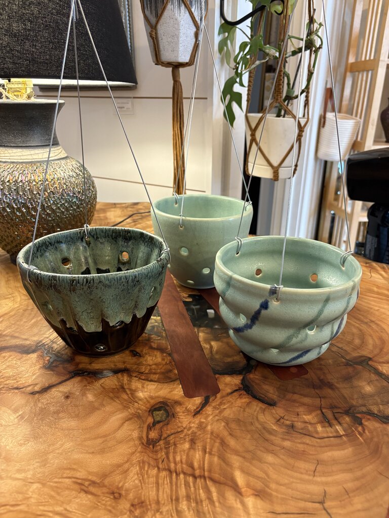 Stoneware Pottery Orchid Pot