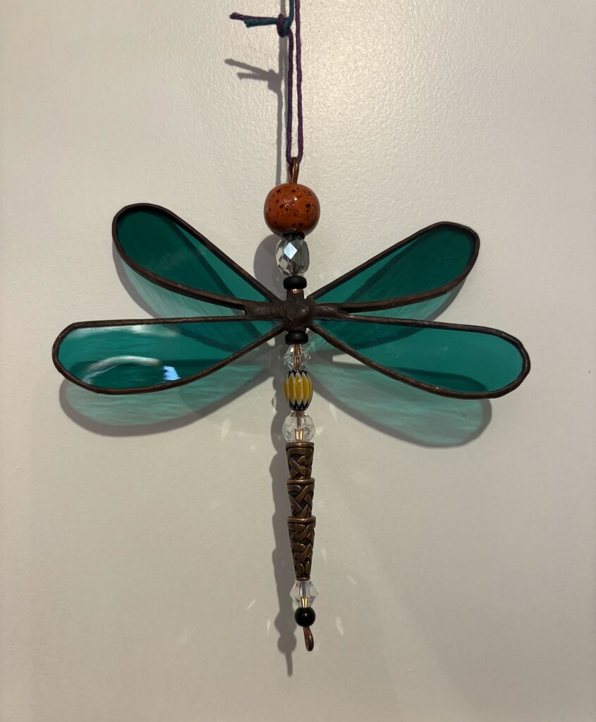 Stained Glass Art- Dragonfly