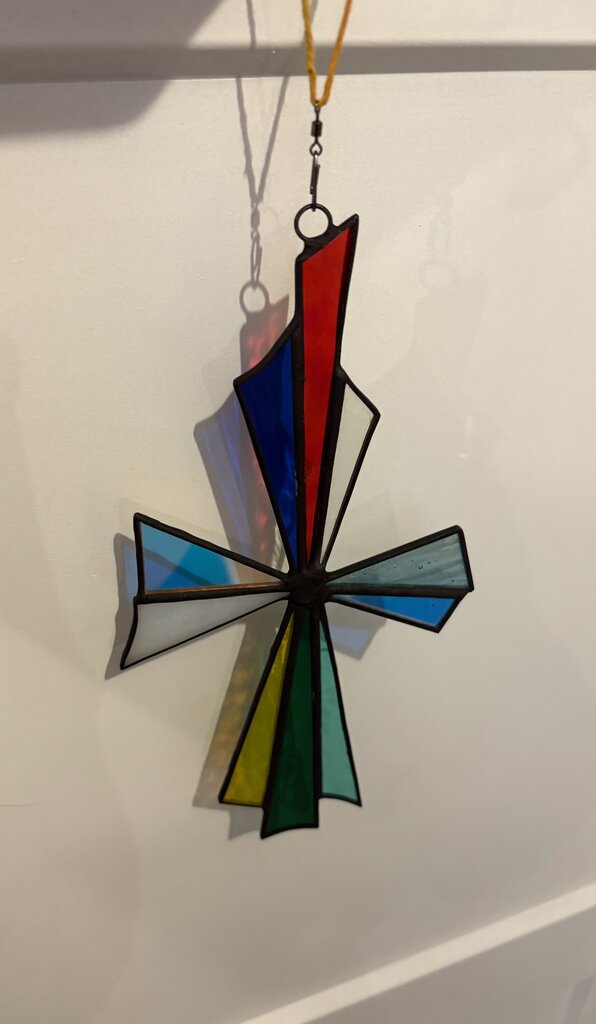 Stained Glass Art- Color Burst