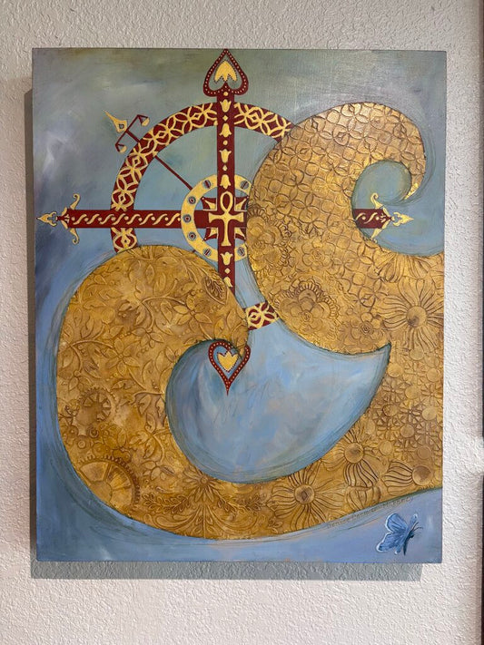 "Time"- Original Acrylic