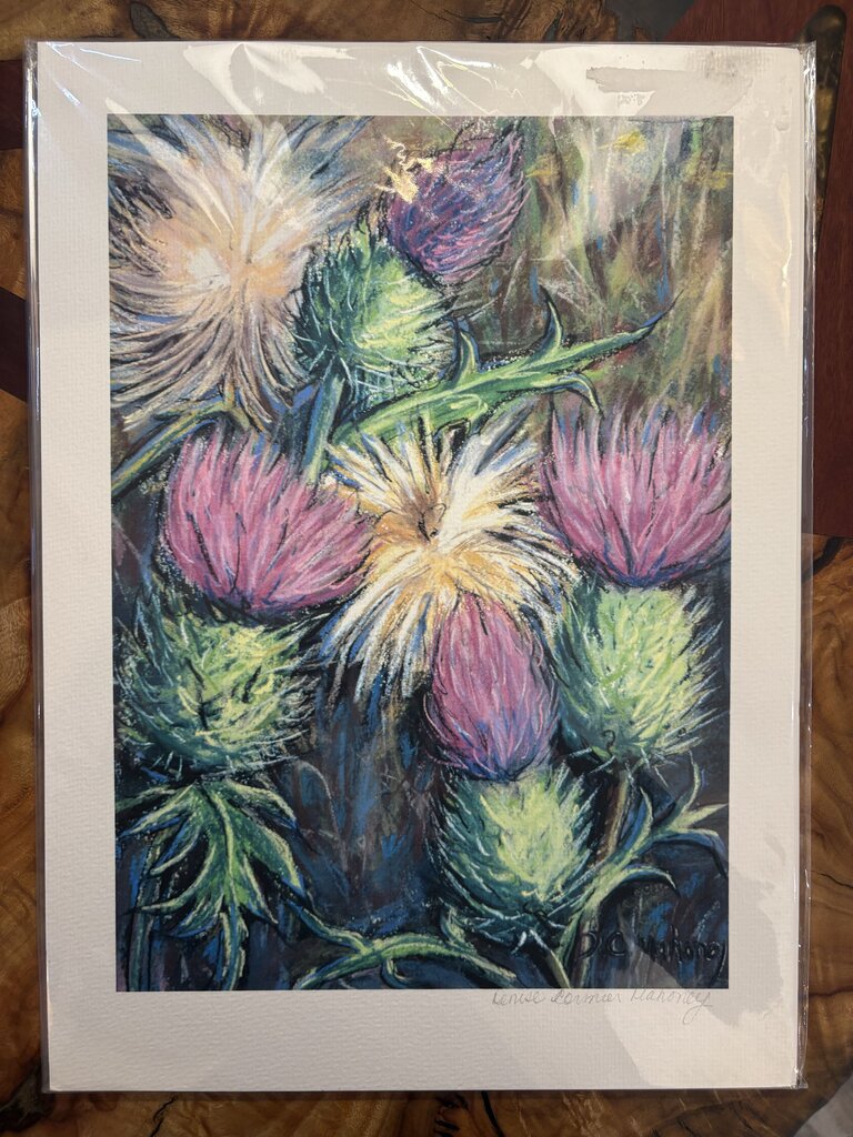 Thistles Giclee Print