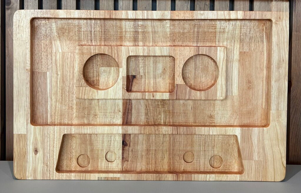 Cassette Tape Charcuterie Board