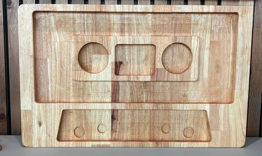 Cassette Tape Charcuterie Board