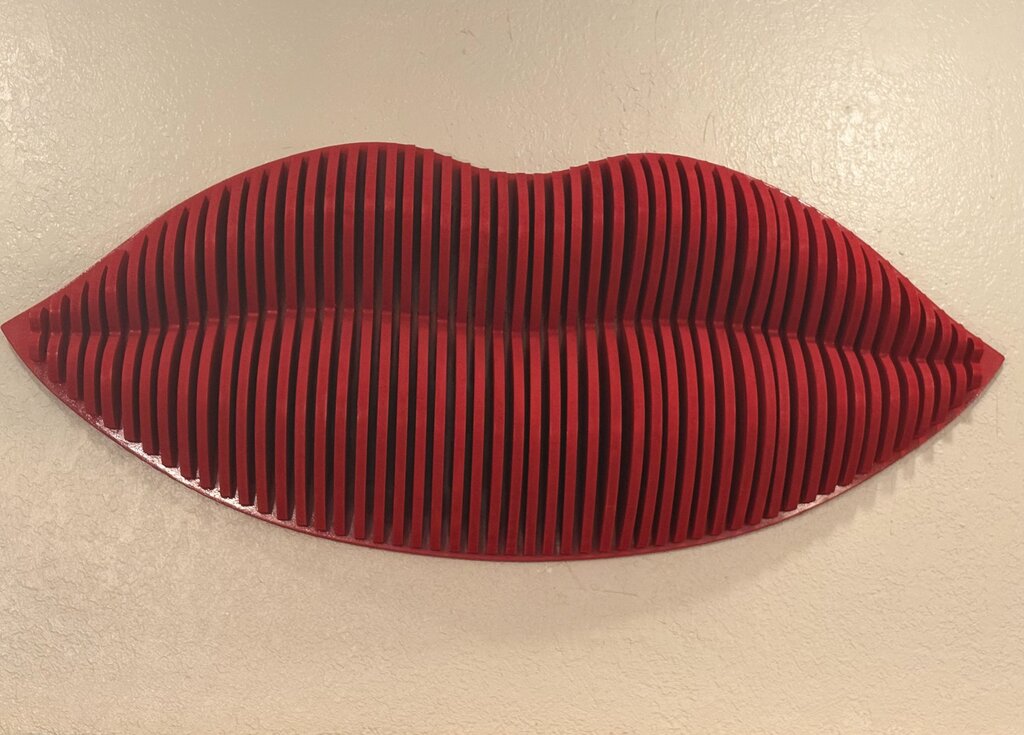 Parametric Wall Art- Lips