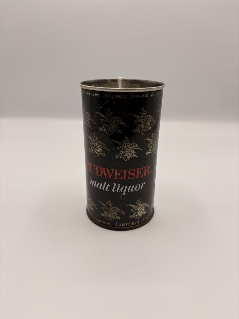 Vintage Budweiser Malt Liquor Can Candle