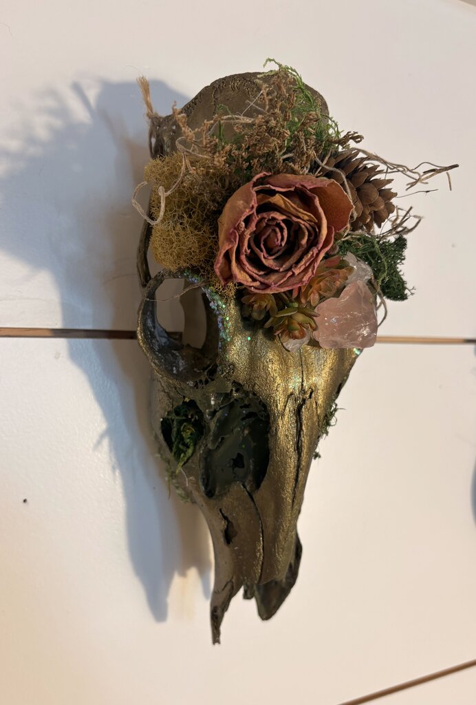 Adorned Deer Skull